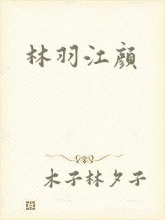 林羽江颜封面