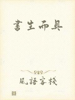 书生面具封面
