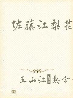 佐藤江梨花