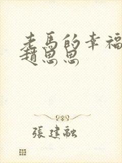 老马的幸福生活赵思思