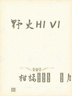 野火H1 V1