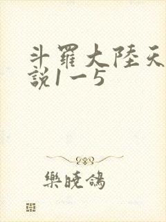 斗罗大陆天狂传说1一5