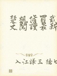 楚枫修罗武神全文阅读最新