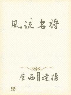 风流名将