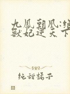 九凤朝凰:绝色兽妃逆天下