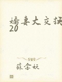 娇妻大交换1一20