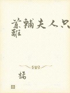 首辅夫人只想和离
