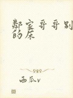 邻家哥哥别上我的床