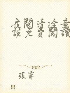 夜阑清冷意欢小说免费阅读