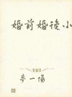婚前婚后小说