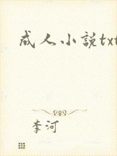 成人小说txt封面