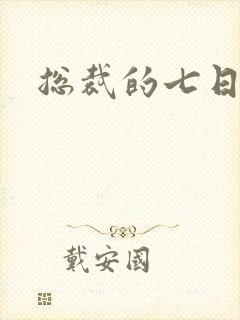 总裁的七日恋人封面