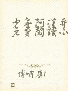 少年阿滨哥全文免费阅读小说封面