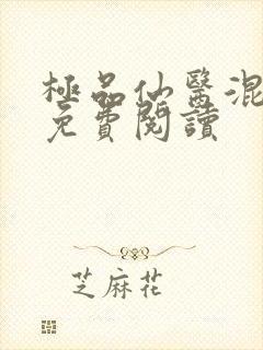 极品仙医混山村免费阅读封面