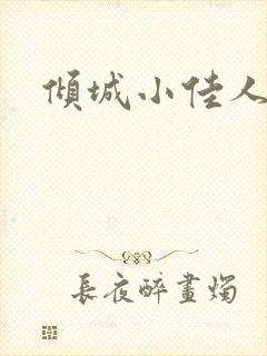 倾城小佳人封面