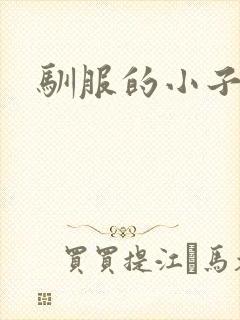 驯服的小子4