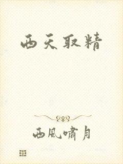 西天取精