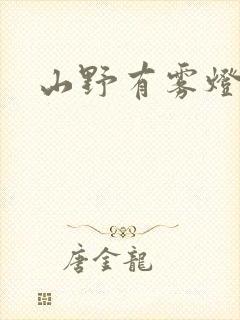 山野有雾灯