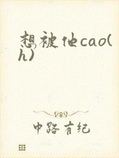 想被他cao(h)封面