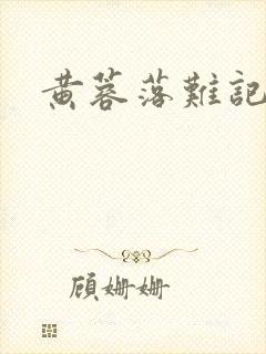 黄蓉落难记阅读封面