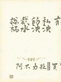 总裁的私有宝贝祸水泱泱
