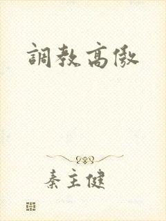 调教高傲
