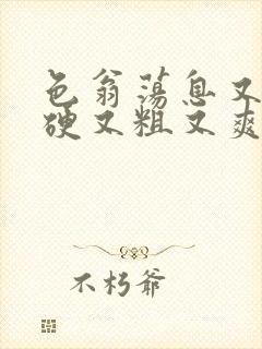 色翁荡息又大又硬又粗又爽封面