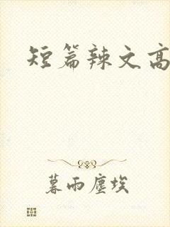 短篇辣文高h