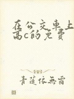 在公交车上弄到高c的免费