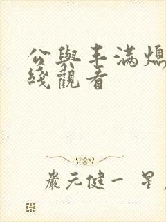公与丰满熄4在线观看封面