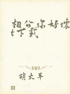 相公你好坏txt下载