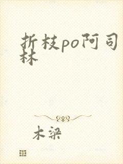 折枝po阿司匹林封面