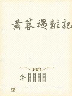 黄蓉遇难记封面