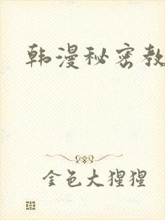 韩漫秘密教学