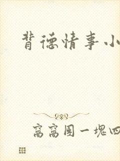 背德情事小说