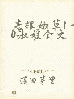 老根嫩草1一40淑媛全文封面