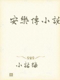 安乐传小说封面