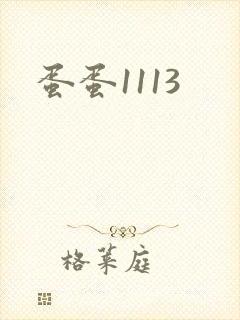 蛋蛋1113