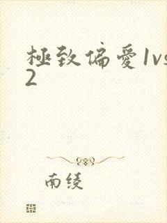 极致偏爱1vs2封面
