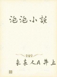 泡泡小说