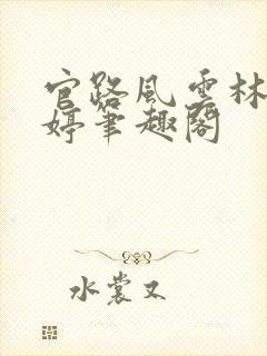 官路风云林海姜婷笔趣阁