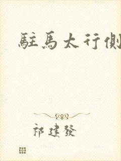 驻马太行侧
