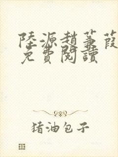 陆源赵蒹葭小说免费阅读