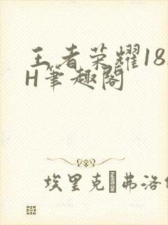 王者荣耀18rH笔趣阁