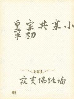 皇家共享小公主宁初