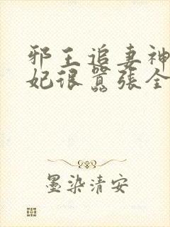 邪王追妻神医狂妃很嚣张全文免费