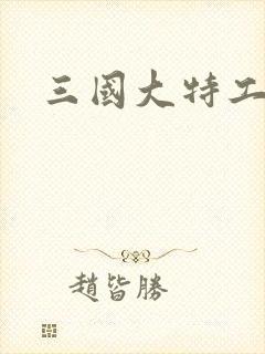 三国大特工