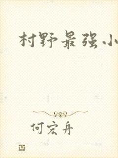 村野最强小农民封面