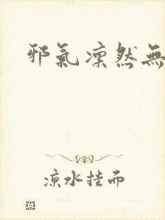 邪气凛然无弹窗