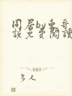 同居by东哥小说免费阅读全文无弹窗